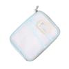 A4 Stationery Storage Bag Double-layer Mesh Zipper Bag Large Capacity Organizer Folders School Office Supplies Stationary Bag