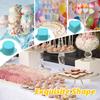 6PCS with Tray Cake Pop Mold Set Food Grade Plastic Cookies Cutter Cake Circle Maker  Bakery