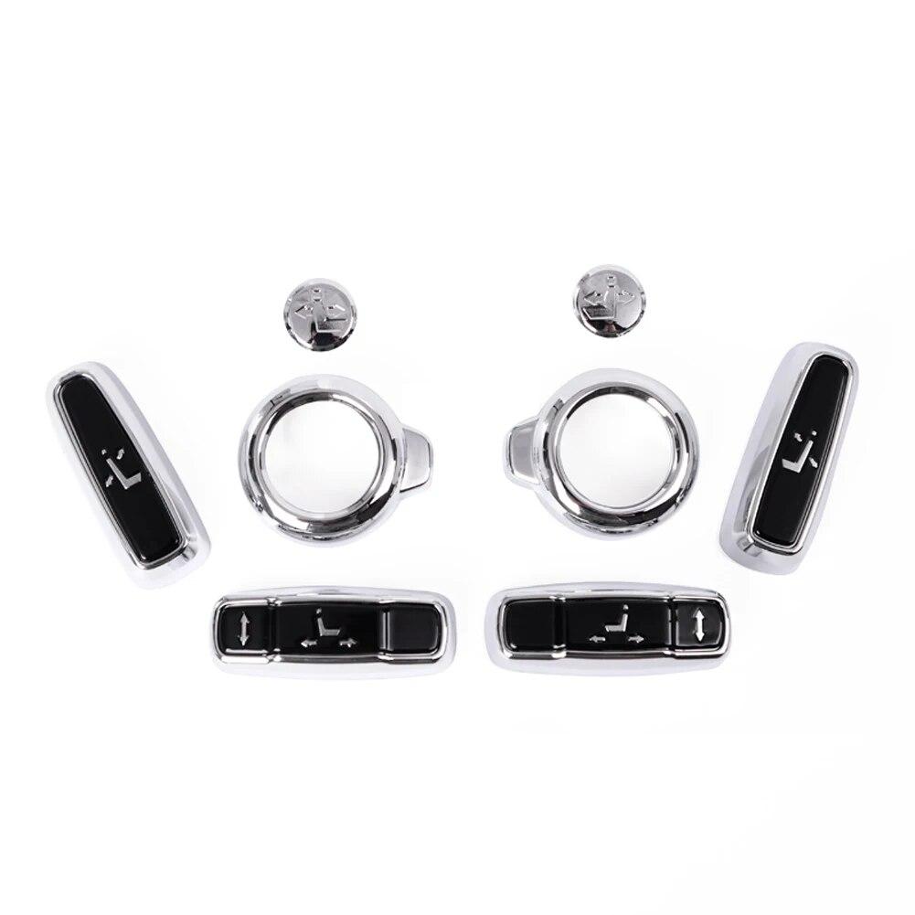 Накладка на кнопку регулировки автомобильного сиденья для Land Rover Discovery 5 L462 Discovery Sport Range Rover Vogue L405 Sport Evoque 16-17