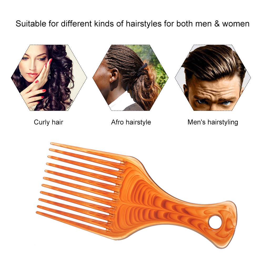 Пластиковая расческа для волос, вставка для афро-прически, расческа для волос, парикмахерский инструмент для укладки волос