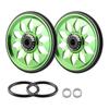 Replacement Bicycle Easywheel 60mm Bike Auxiliary Wheels Bike Easy Wheels  Rear Rack