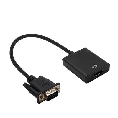 Конвертер VGA в HDMI 1080p 60 Гц со звуком для ноутбуков и мониторов