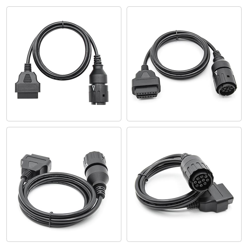 Кабель ICOM D 10-контактный Мотоциклы Мотобайки ICOM-D OBD 2 OBD2 Автомобильный Диагностический Авто Инструмент ODB2 Сканер Удлинительный Кабель