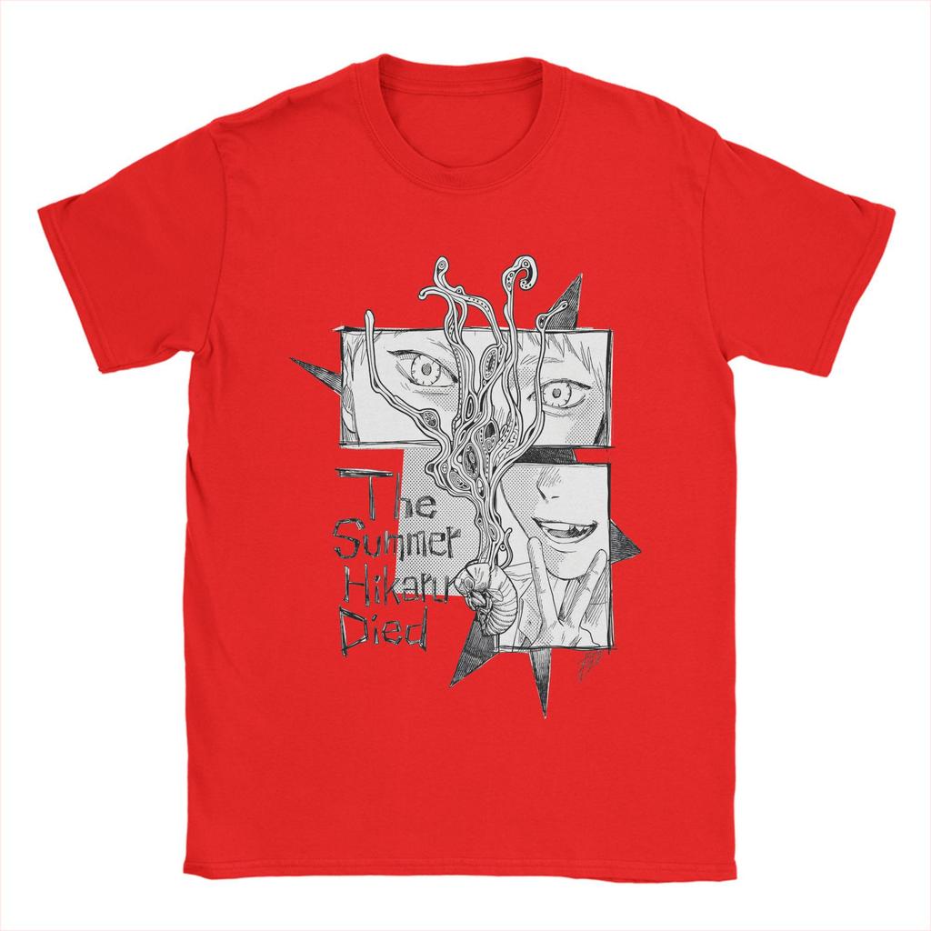 Футболка Summer Hikaru Died для мужчин, хипстерская, хлопковая, с круглым воротником, коротким рукавом. Идеальный подарок.