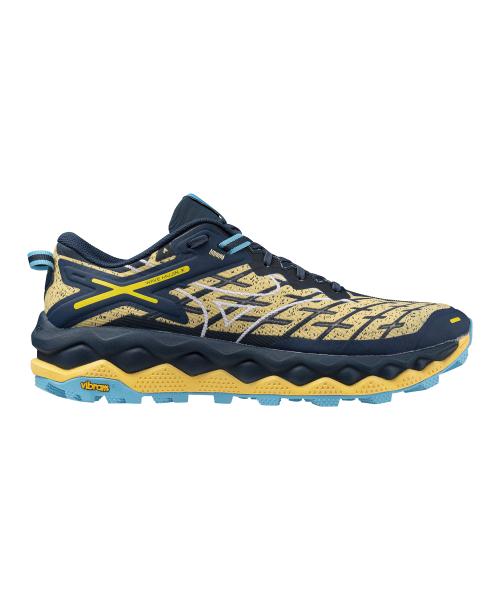 Mizuno Волна Мудзина 10 - Королевы:белый:Речной синий J1GJ247053 [Отправлено из Кореи] 100% Оригинал