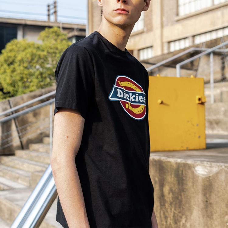 Dickies Хлопковая футболка с принтом логотипа DK006909CC2