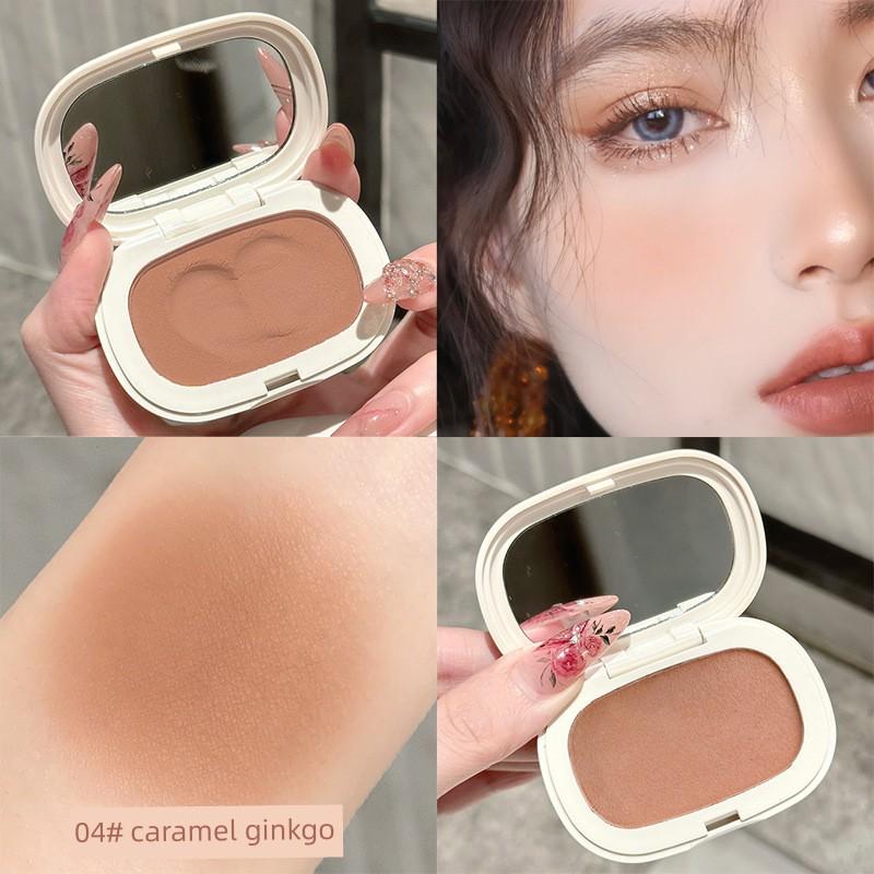 Single-Color Potato Puree Blush 2025 New Mochi Expansion Color Powder-Free Low Saturation Long-Lasting Natural Matte Blush Cream