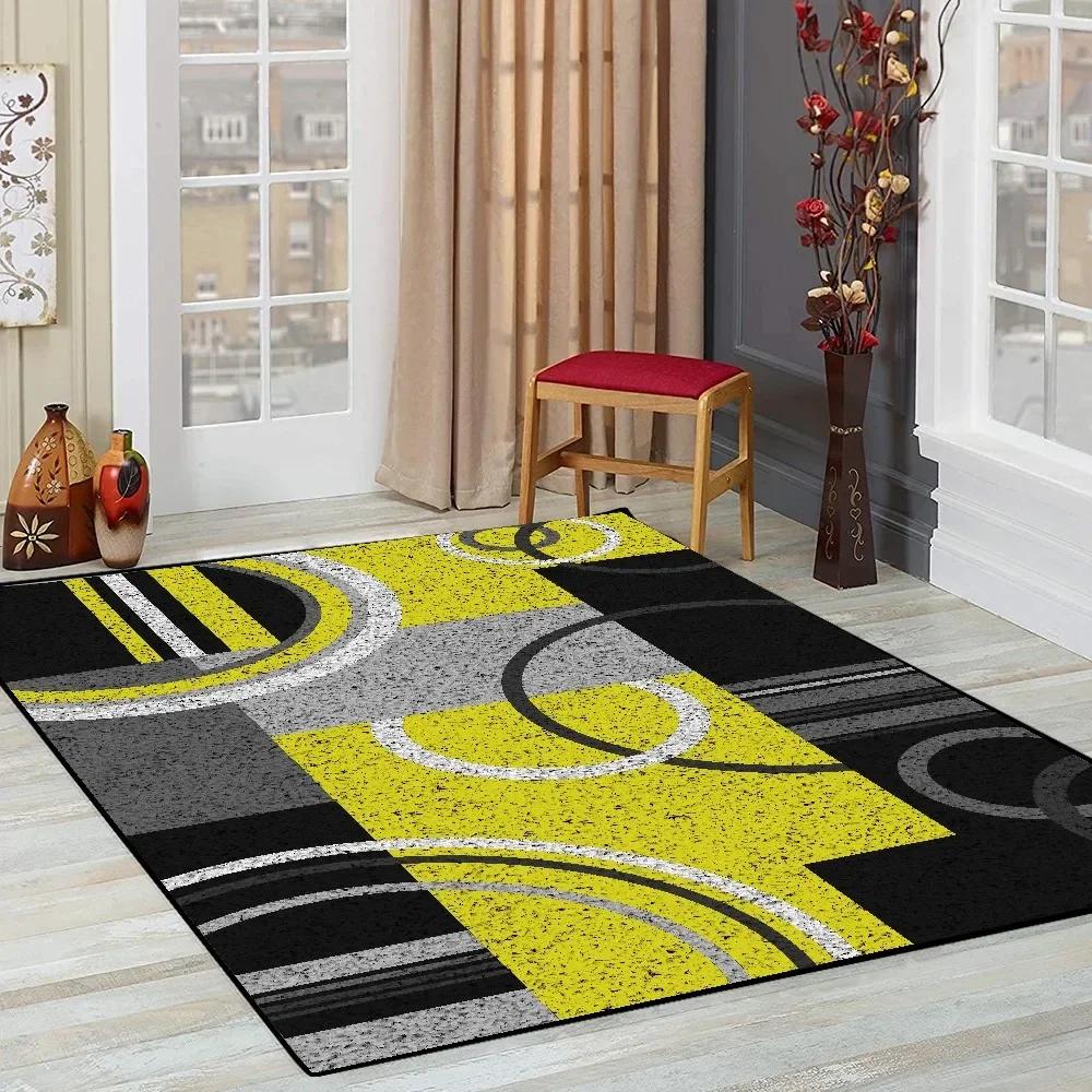 Nordic Carpet for Living Room Luxury Home Decoration Office Large Area Rugs High-quality Antiskid Customizable Bedroom Floor Mat