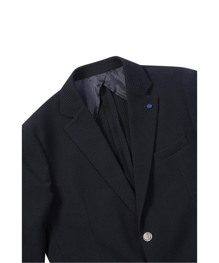 Brentwood Diagonal Texture Solid Blazer Brjbs26252Nyx