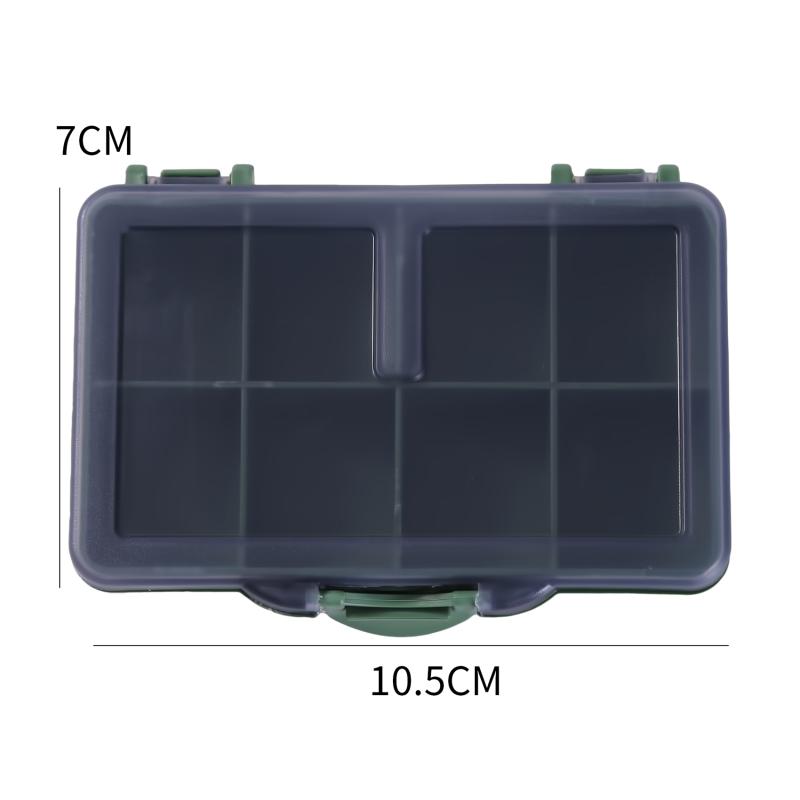 1/5 Pcs 1 To 8 Compartments Storage Box Carp Fishing Tackle Boxes System Fishing Bait Boxes Portable Fishing Box Fishing Access