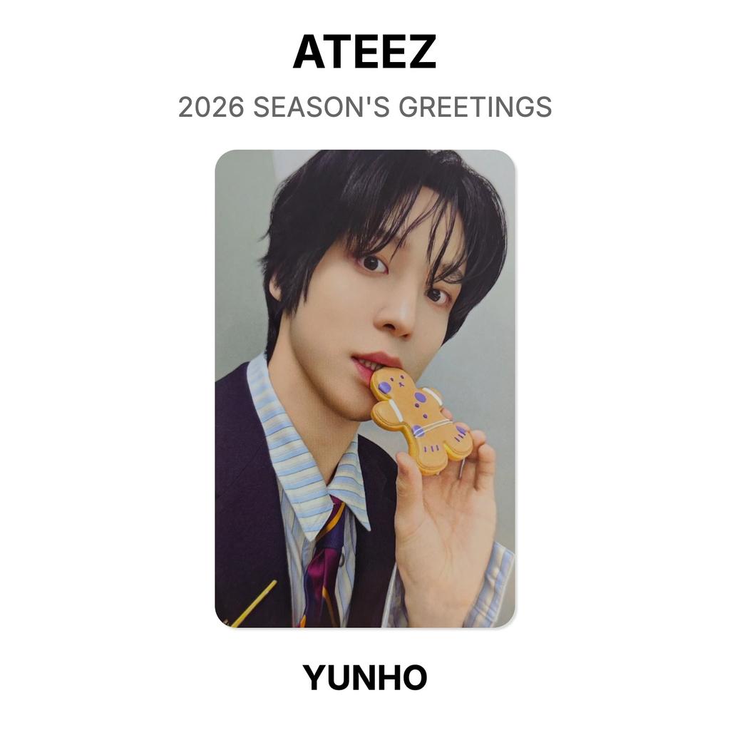 ATEEZ ПОЗДРАВЛЕНИЕ С СЕЗОНОМ 2026 Официальная фотокарточка