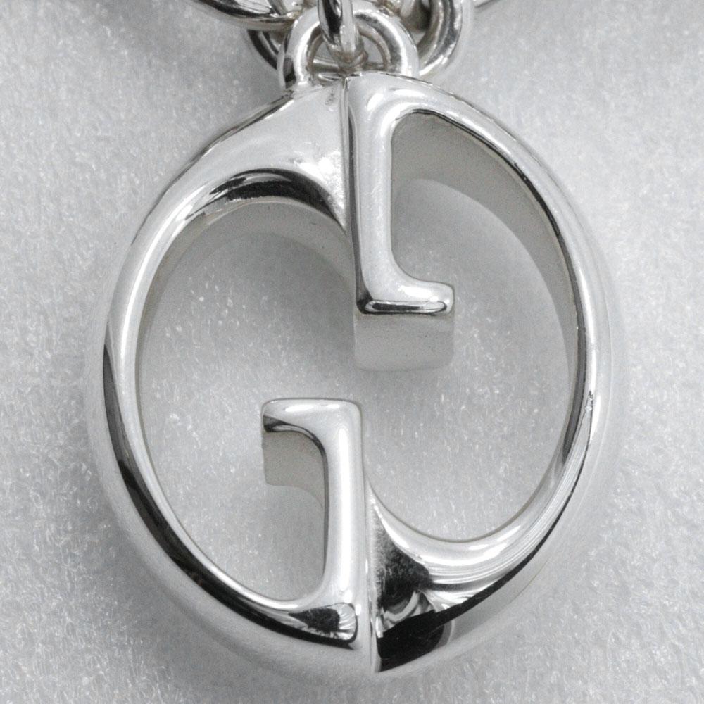 GUCCI GG Bracelet Silver925 19g Women Used