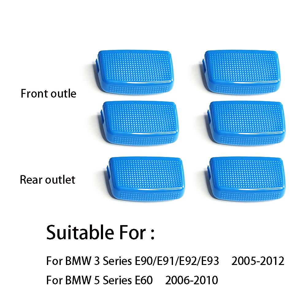 Автомобильный рядный зажим для вентиляционного отверстия, зажим для вентиляционного отверстия для кондиционера для BMW 3 серии E90 E91 E92 E93/5 серии E60