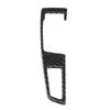Carbon Fiber Gear Shift Button Panel Trim Cover Fit for F07 F10 F25 F26 2009?2016 LHDB (Dual