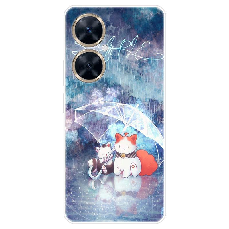 Для Huawei nova 11i nova11i чехол Мягкая силиконовая задняя крышка Чехол для телефона с рисунком из мультфильма Разнообразие