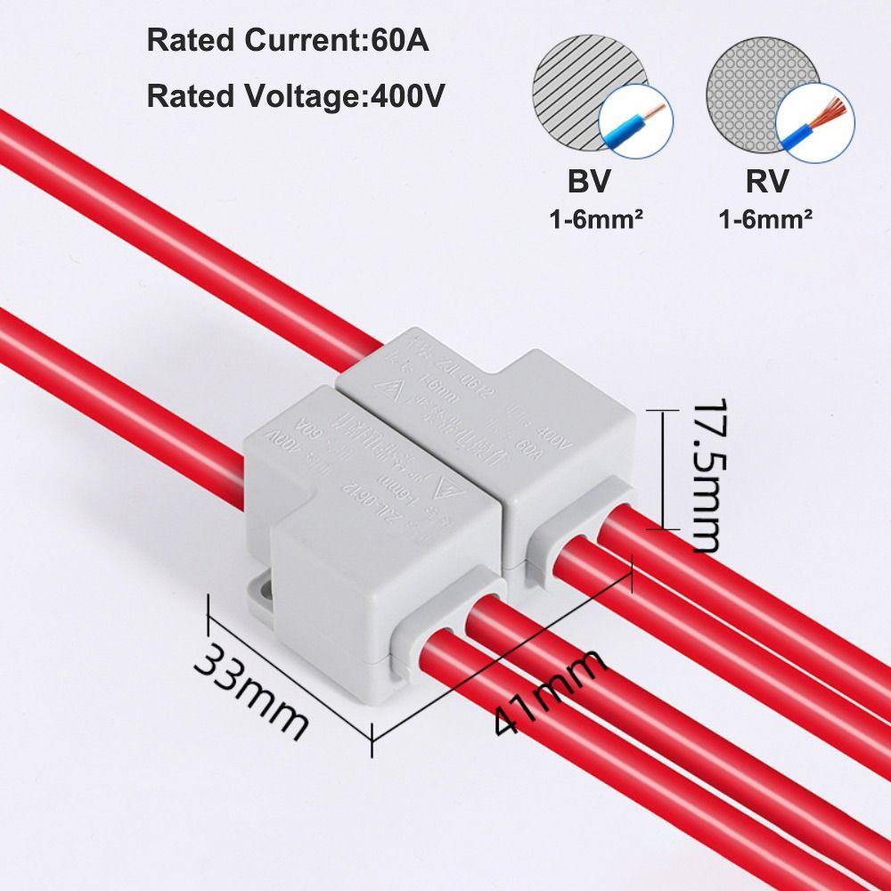 Conductor Brass Quick Terminal Block High Power Fast Connector High Power Splitter Electrical