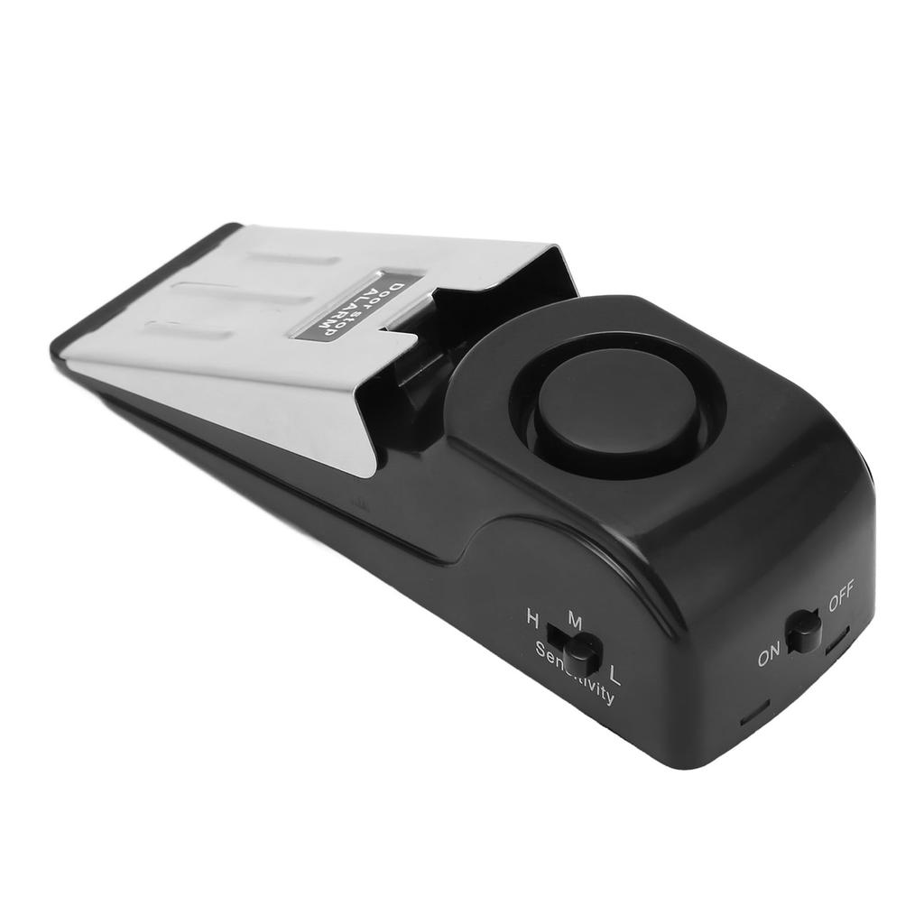 Дверной упор с сигнализацией безопасности против кражи 120 дБ 3 уровня чувствительности Дверной стопор для дома, квартиры, путешествий