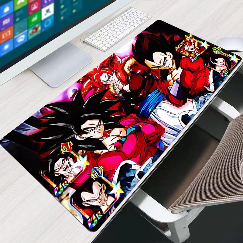 xcm Mouse Pad DBZ Dragon Ball Anime Gaming Accessories Big Carpet Gamer Big Computer Keyboard Pad Rubber Desk Mat Mausepad