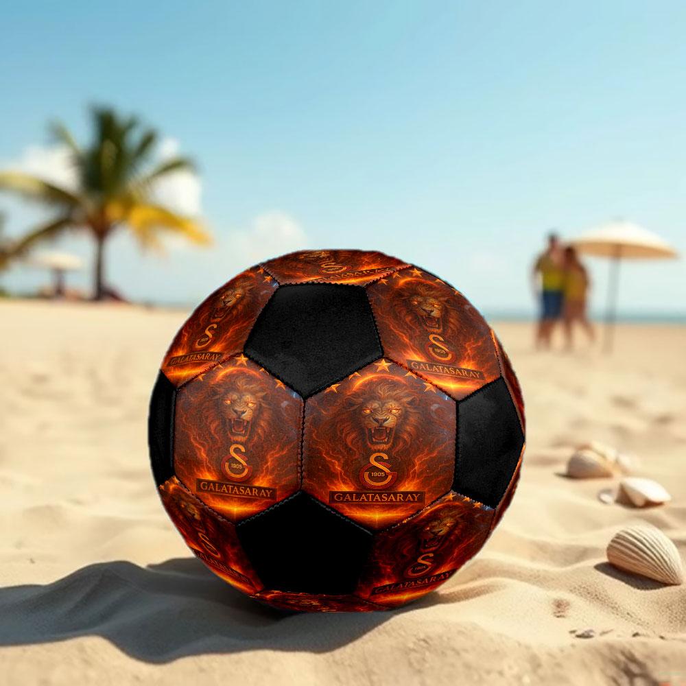 1 шт. Футбольный мяч Galatasaray SK Размер 5 Мяч для мини-футбола Модный Цветной Игра во дворе - Отличный Подарок для Спортивных Фанатов HE10