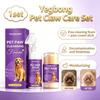 Pet Paw Care Combination Paw Cleaning Foam + Paw Cream Stick Decontamination, Fresh Moisturizing and Moisturizing Daily Care 1set