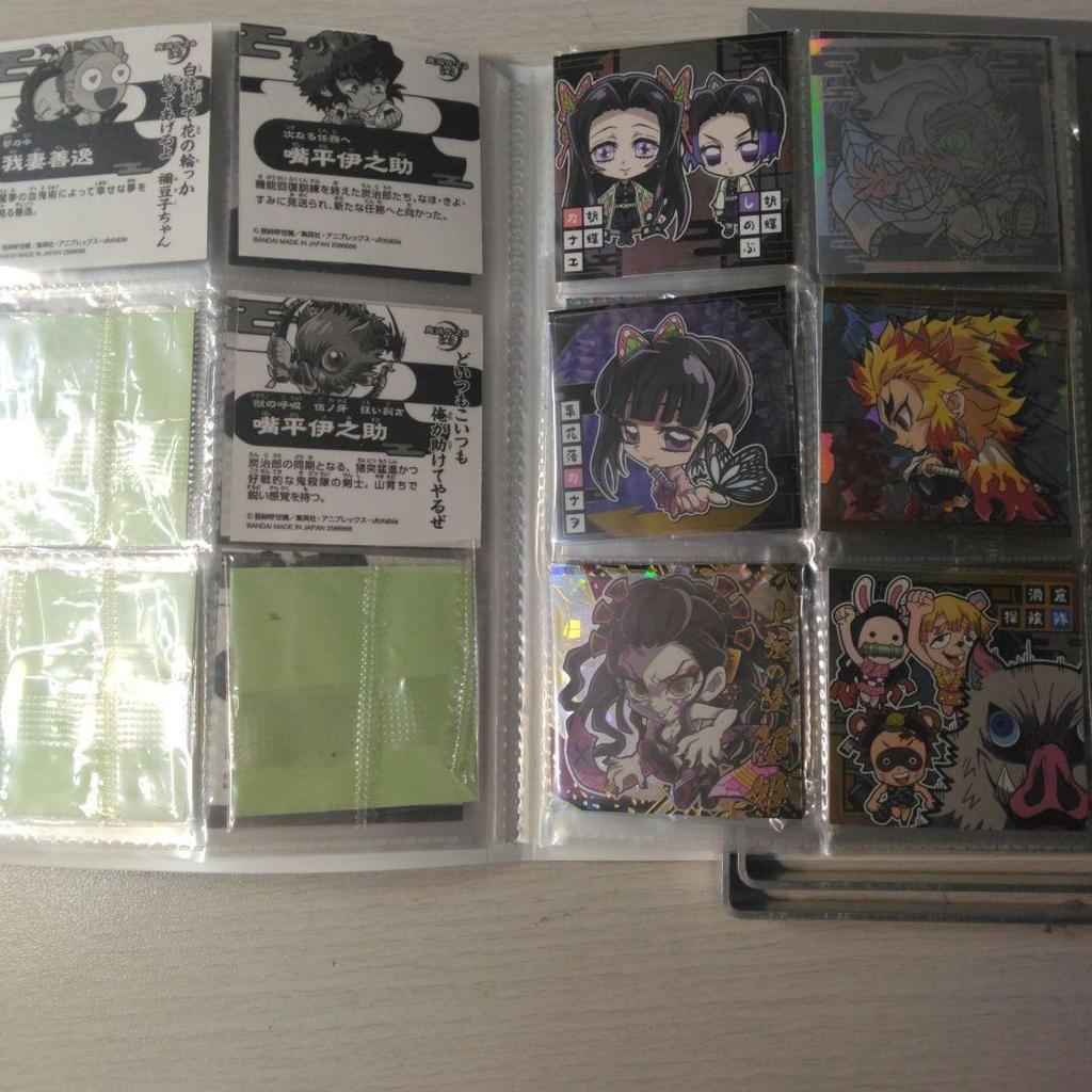 Б/у Клинок, рассекающий демонов: Kimetsu no Yaiba Деформированная наклейка Вафля Официальный Файл и Печать Танджиро Чрезвычайно Редкий Содержит!