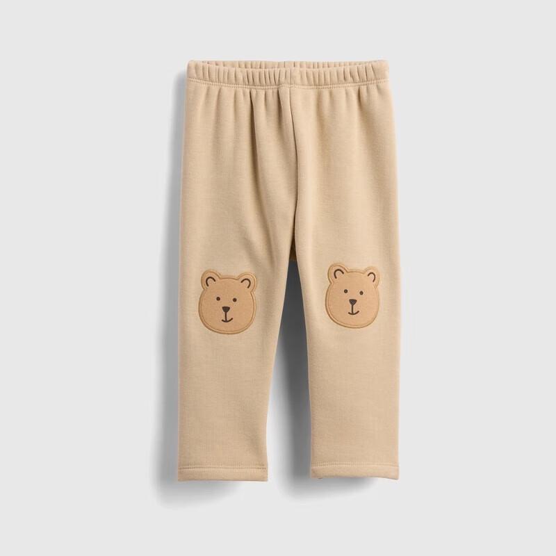 Gap Вязаные штаны для малыша с аппликацией и флисовой подкладкой