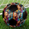 CR7 Мяч для мини-футбола Цветной Для всех возрастов Размер 5 Машинная строчка ПВХ Готов к соревнованиям Прочный Высокий отскок