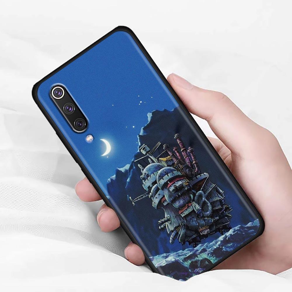 Миядзаки Хаяо аниме «Ходячий замок Хаула» мягкий чехол для Xiaomi Mi 9 9se 8 10 T A2 Lite 10S 9T CC9 Note 10 Pro 9Lite чехол Fundas