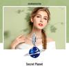 Yinziyun Korean Fashion Blue Planet 925 Silver Beaded Bracelet Pendant SCC933