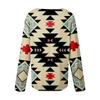 Women Tops Spring 2024 Long Sleeve V Neck Loose Shirts Plaid Print Asymmetric Button Blouses Business Casual Tunic