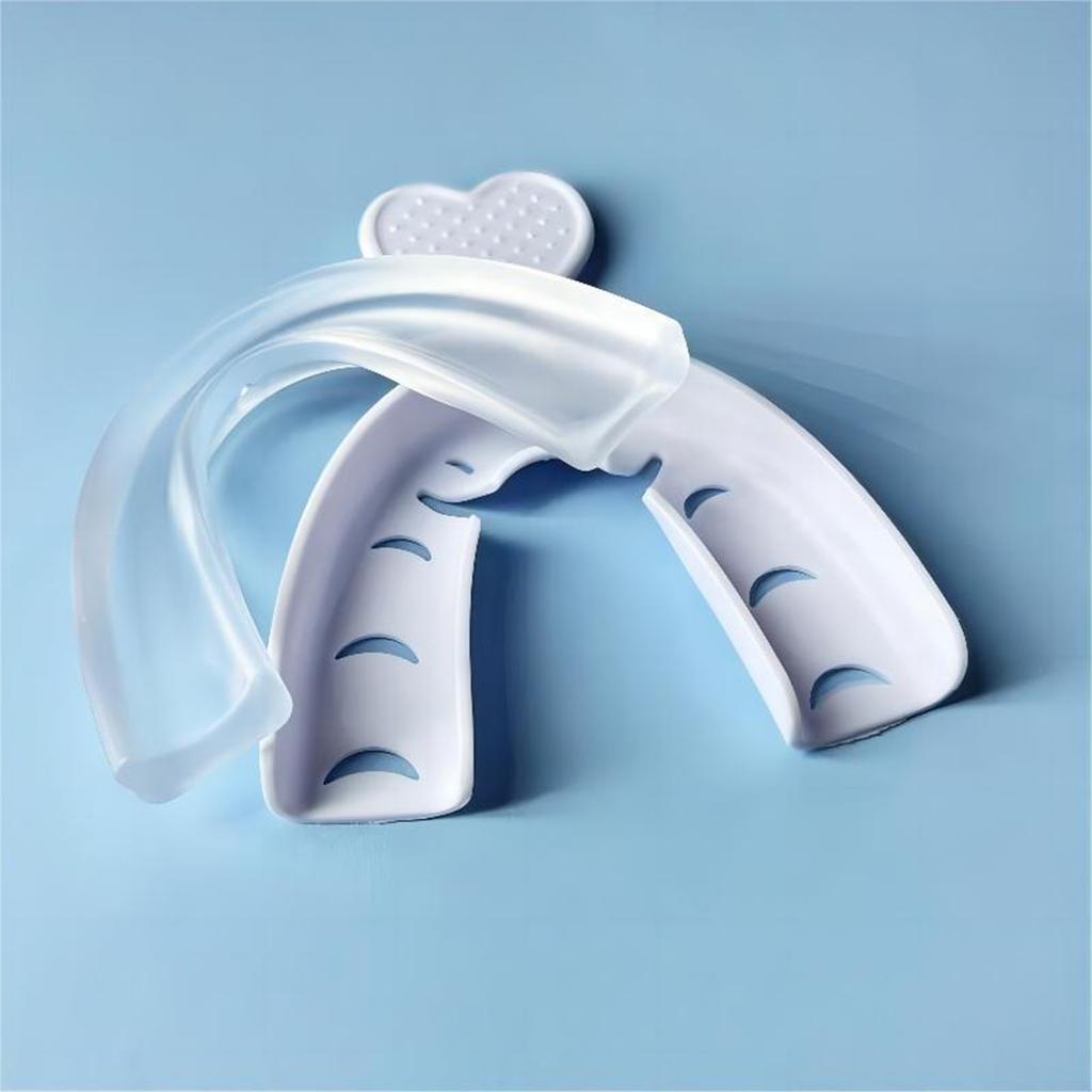 С лотком для рта, набор брекетов из термопластика EVA, ночные антишлифовальные брекеты