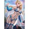 Print Game Overwatch KDA Nude Sexy Anime Girl Art Posters HD Wall Art Canvas Painting for Living Room Home Decor Picture