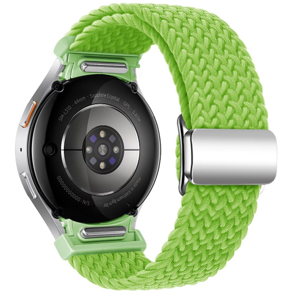 Для Samsung Galaxy Watch FE 40мм/Watch7/6/6 Classic/5/5 Active/5 Pro/4/4 Classic/4 Active Плетеный ремешок для часов Магнитный ремешок