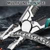 Multipurpose 9" Locking Pliers Wire Stripper for Stripping,Cut Iron Wire, Pull Wire High Strength Electrician Decoration