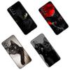 Черный кот пристально смотрит на чехол для телефона Samsung A13 A22 A24 A32 A23 A25 A34 A35 A52S A53 A54 A55 A73 A12 A14 A15 A31 A33 A50 A51