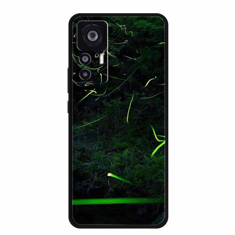 Для Xiaomi 12T Pro 6.67" Чехол Модный Мягкий Силиконовый Задняя Крышка С Рисунком Для Xiaomi Mi 12T Чехол Для Телефона Защитный Черный Корпус Coques