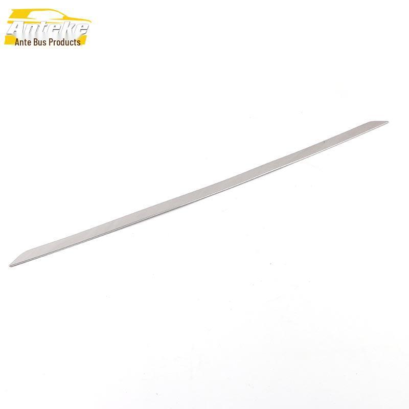 Neta U Rear Bumper Trim: Stainless Steel Tailgate Trunk Bright Strip for 2021 Model