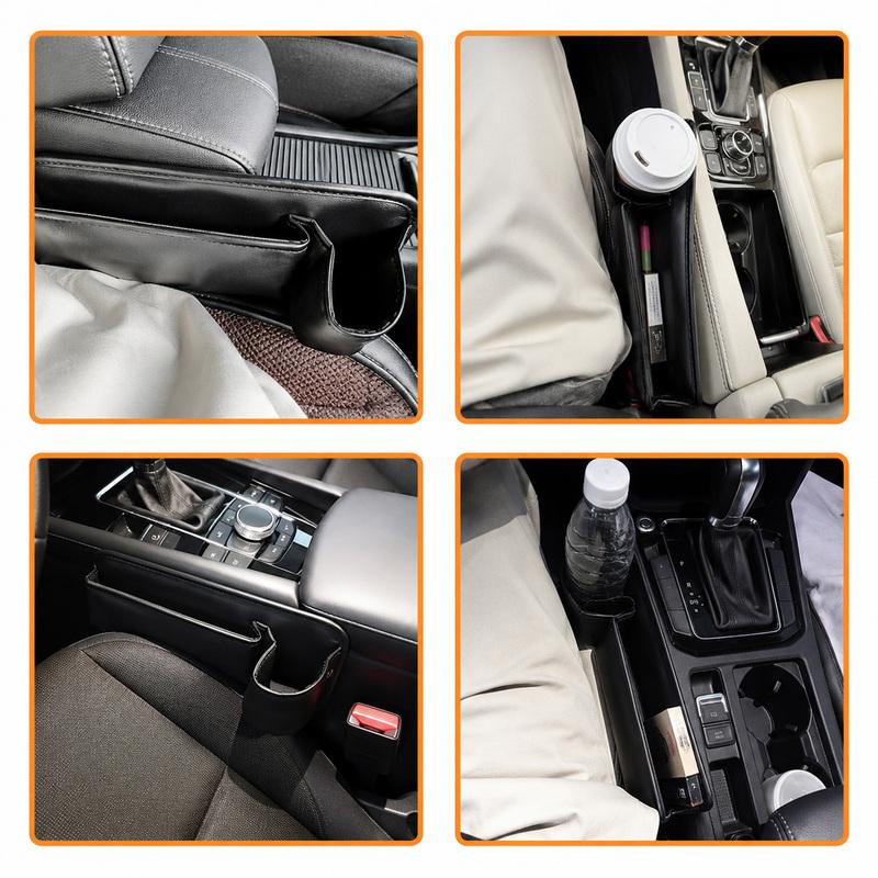 Yitong Automotive Seat Gap Storage Box Multi Functional Automotive Seat Side Storage Automotive General Interior Accessories