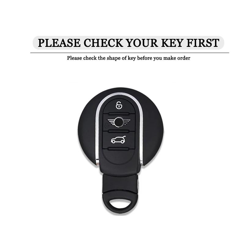 Zinc Alloy Car Key Case Cover Shell for BMW Mini COOPERS ONE JCW F56 F55 F54 F57 F60 R55 R56 R57 R58 R59 R60 S Roadster lcjh49