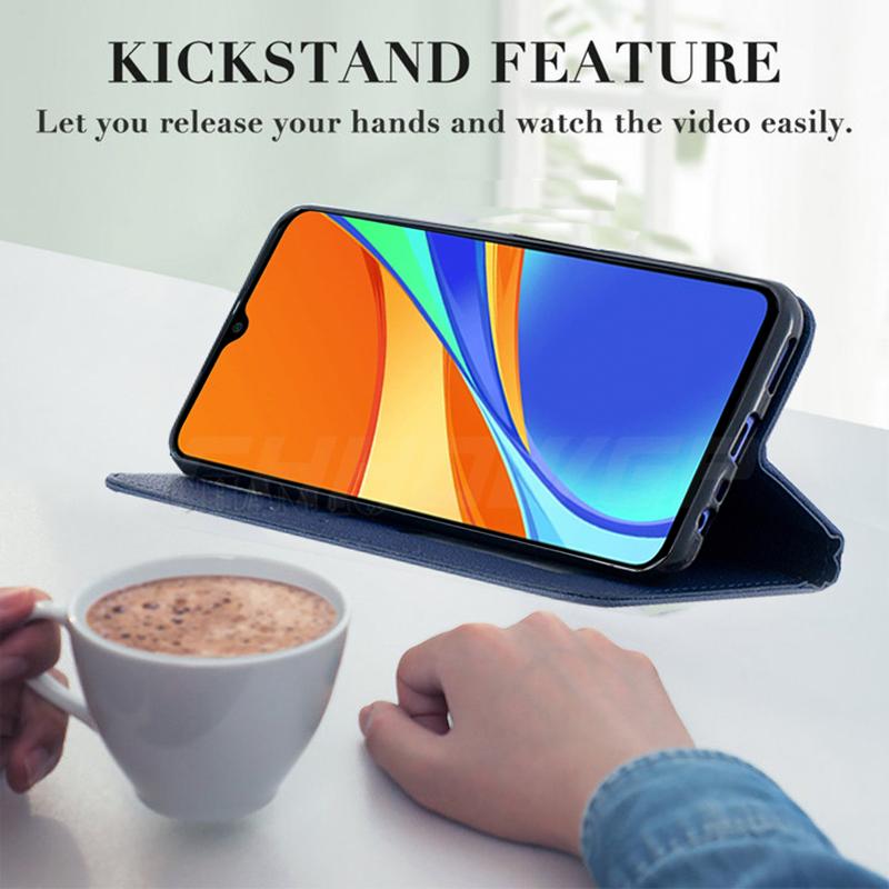 Роскошный кожаный чехол-книжка-книжка для Xiaomi Redmi Note 12 11 10 Pro 12S 11S 10S A1 10C 10A Poco M3 M4 X3 NFC X5 Pro 5G 4G мягкий чехол
