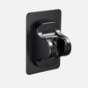3 Ways Black Color Modern Shower Head Set  Handheld Shower Head with  Hose and Holder