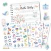 Baby Growth Record Sticker Set – Baby Milestone Album – DIY Decorative Photo Album