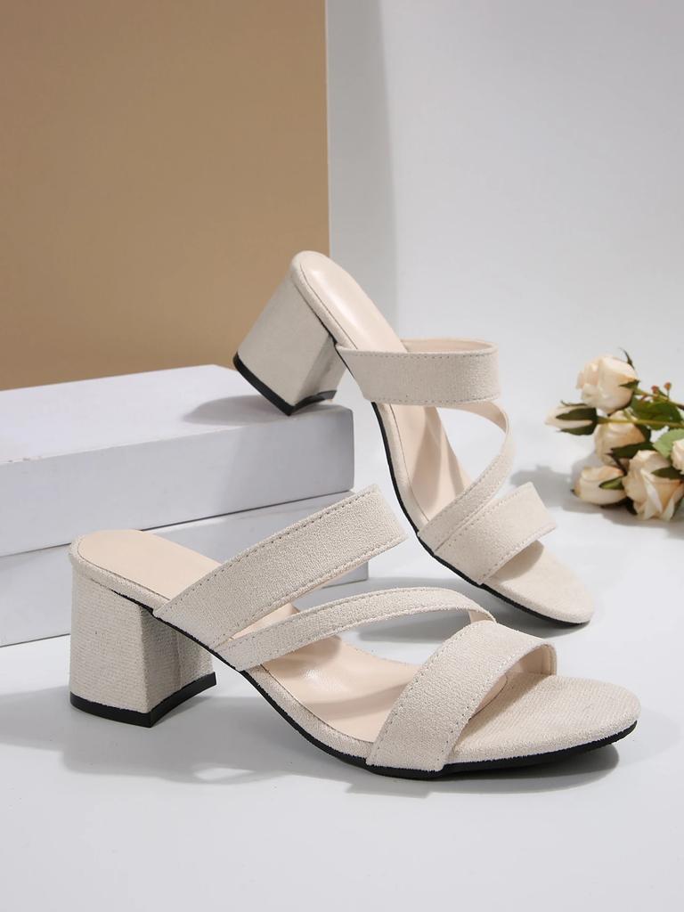 Модные летние босоножки на ремешке для вечеринки, офиса, красные, женские, повседневные, на высоком квадратном каблуке, с открытым носком, для женщин, Sandalias De Mujer