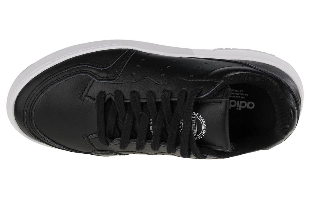 Adidas Supercourt J, черные кроссовки для мальчиков