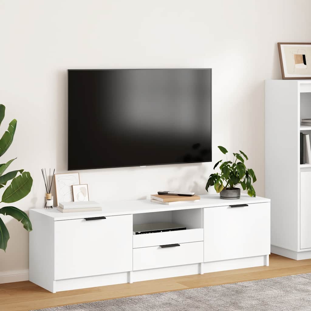 Vidaxl Szafka Pod Telewizor, Biała, 140X35X40 Cm