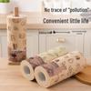 Lint-Free Dual-Use Kitchen Rags - Non-Absorbent, Easy-Clean, Natural Color Wood Pulp.