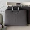 Tantin Taylor Men'S Leather Briefcase T11003 Grey / Medium