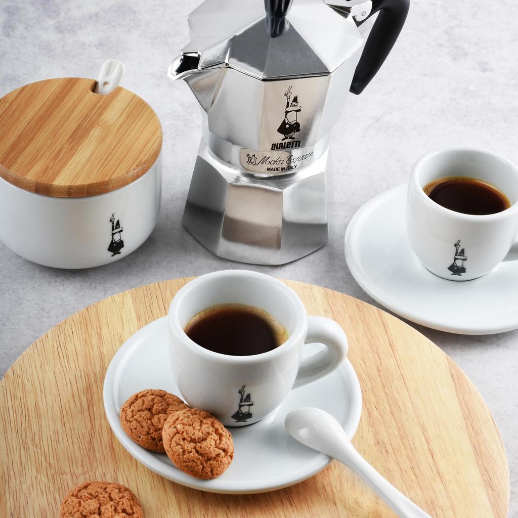 Bialetti Чашка с блюдцем и логотипом Чашка для кофе эспрессо
