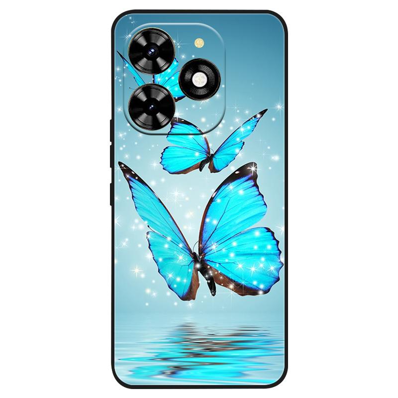 Чехол для телефона Tecno Spark 20 Чехлы Мягкий Силиконовый Чехол Для Tecno Spark 20 Pro Модный Чехол Spark20 Pro Полная Защитная Оболочка