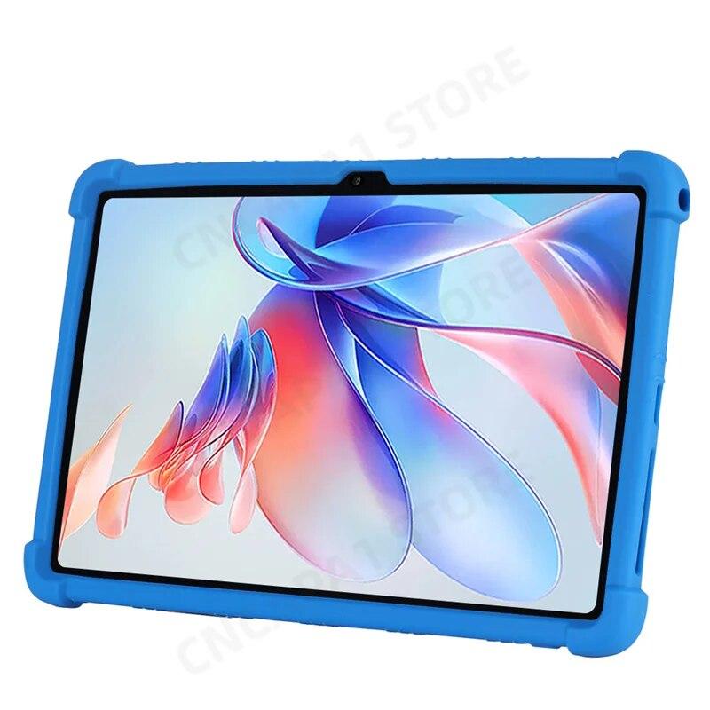 4 Thicken Cornors Soft Silicone Cover with Kickstand For Blackview Oscal Pad 15 Case 10.36" Tablet PC Shockproof Protector Funda